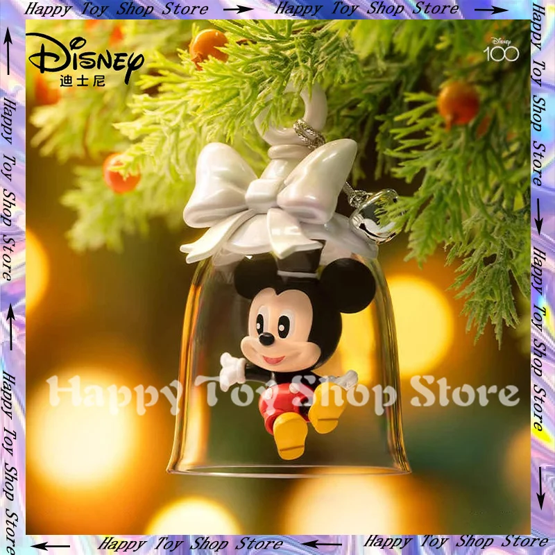 Disney Anniversary Bell Collection Blind Box Kawaii Mickey Minnie Mystery Surprise Box Decorazione Dell'Albero Di Natale Regalo Di Natale Per Bambini