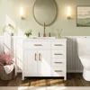 36" Bathroom Vanity with Sink Combo, Undermount Small Single Bathroom Cabinet Set, Includes 37" Countertop & Integrated Sink 1