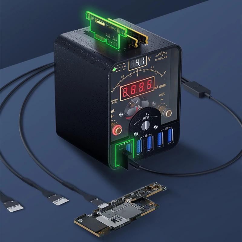 

Qianli LT1 digital display power meter isolated power supply DC diagnostic instrument rype-c / USB power supply expansion module