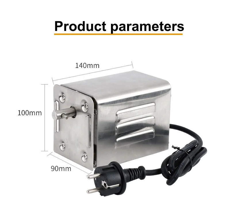 Description Picture 3 of item220V Outdoor/Home BBQ Grill Motor Rotating Motor Spit Rotisserie Motor For Roasting Furnace Roasted Lambs Piglets Chicken Motors