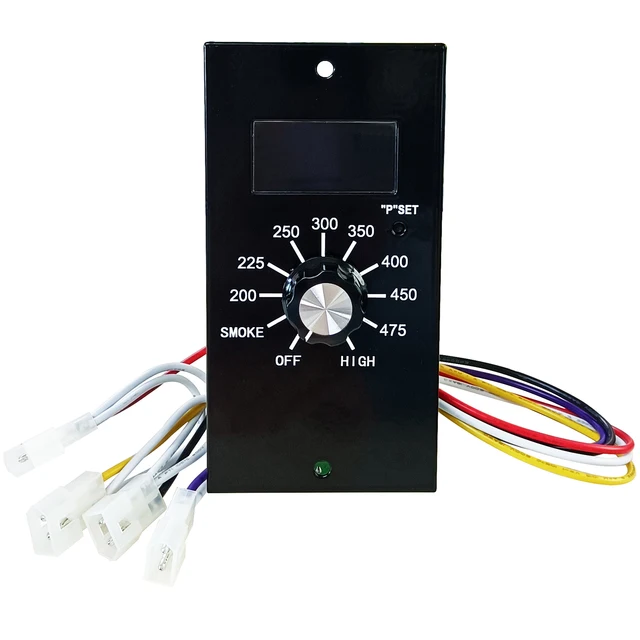 Termosztát Digitális Vezérlő Bbq Cserealkatrészek Gödör Főnök Fa Pelletrácsokhoz Rtd Hőmérsékleti Szonda Érzékelő Diy Dohányos Grill - Image 4