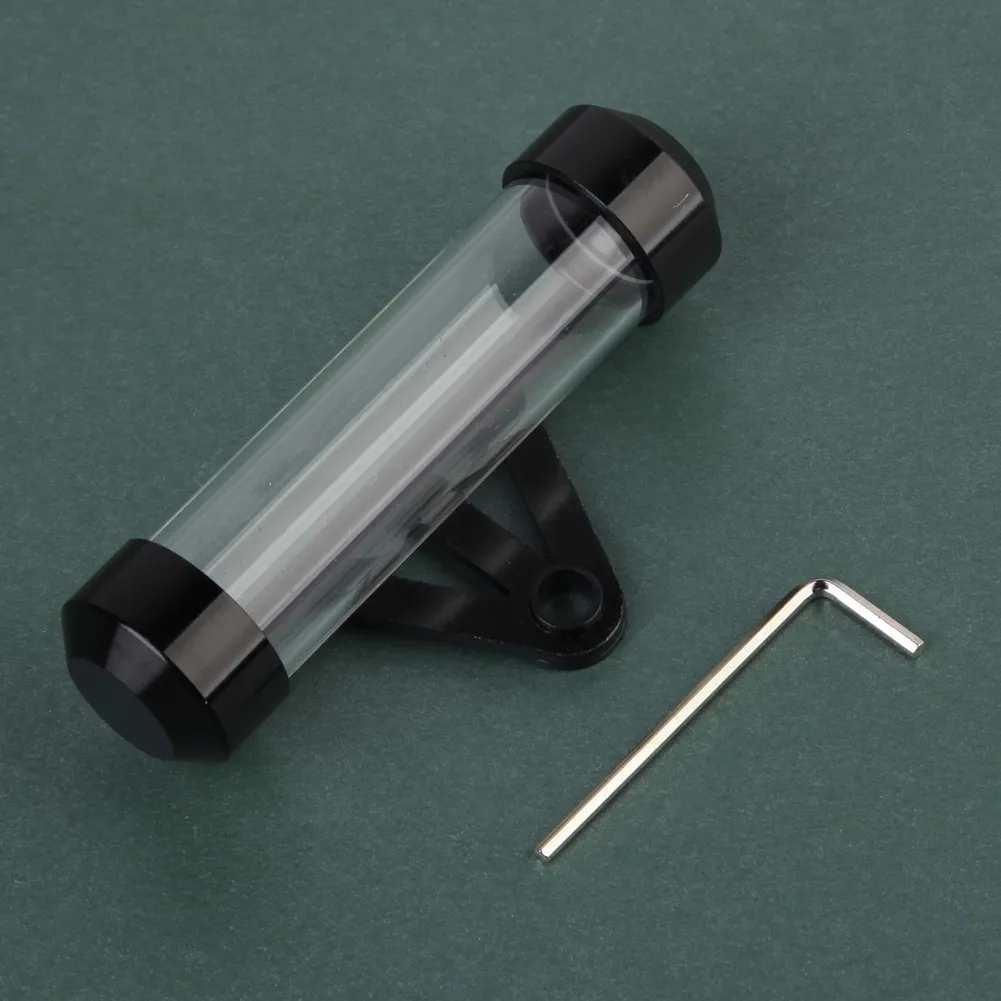 Tube Tax Disc Registration Label Holder Universal Motorbike Tax Disc Tube Cylindrical Holder Frame Waterproof Detachable