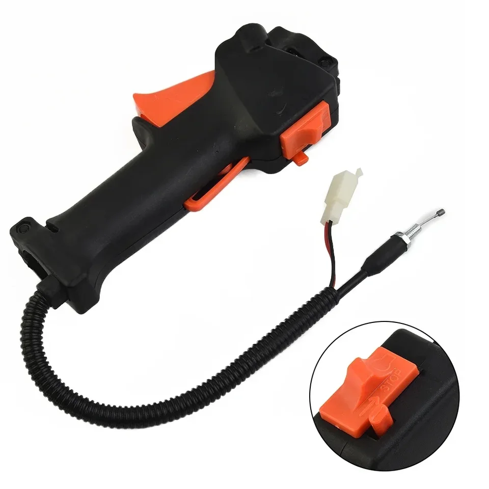 Gaszug-Griff Mit An-/Aus-Schalter – Ersatzteil Für Multi-Tool Mit 26 Mm Rohrdurchmesser, Orange