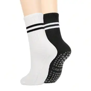 Non Slip Yoga Socks With Grips For Women Pilates Barre Exercise