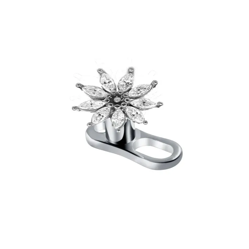 14G G23 Titanium Microdermals Piercing Body Jewelry