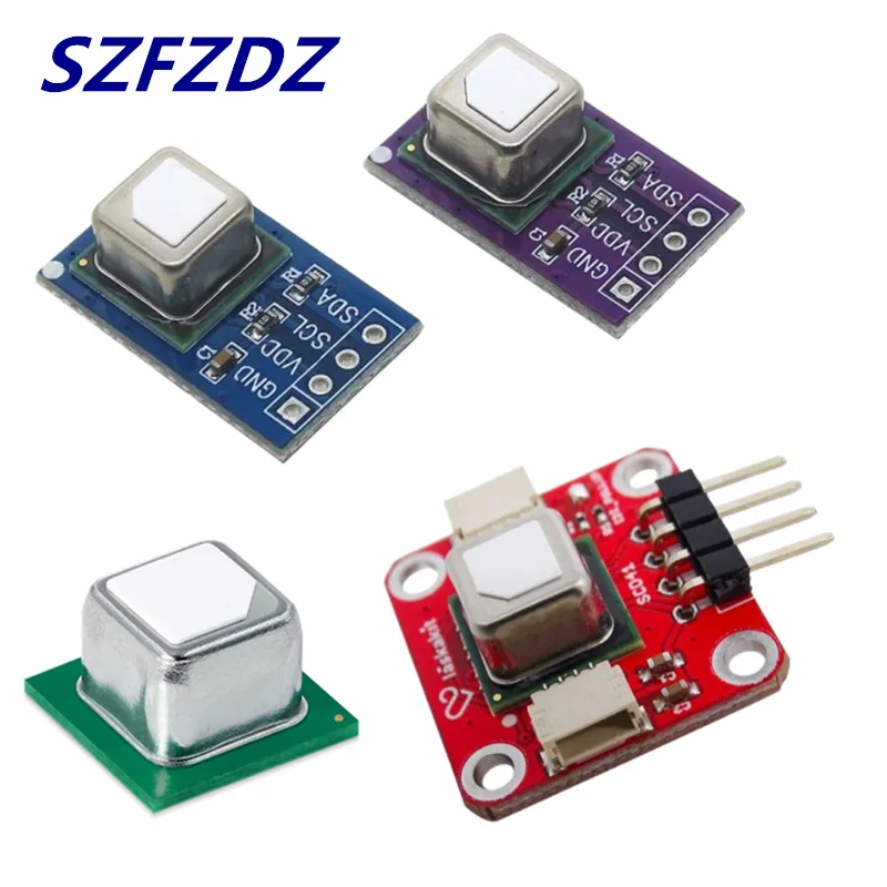 SCD40 SCD41 Gas Sensor Module Detects CO2 Carbon Dioxide Temperature And Humidity In One Sensor I2C Communication co2 detection air quality monitors carbon dioxide temperature humidity meter rubber