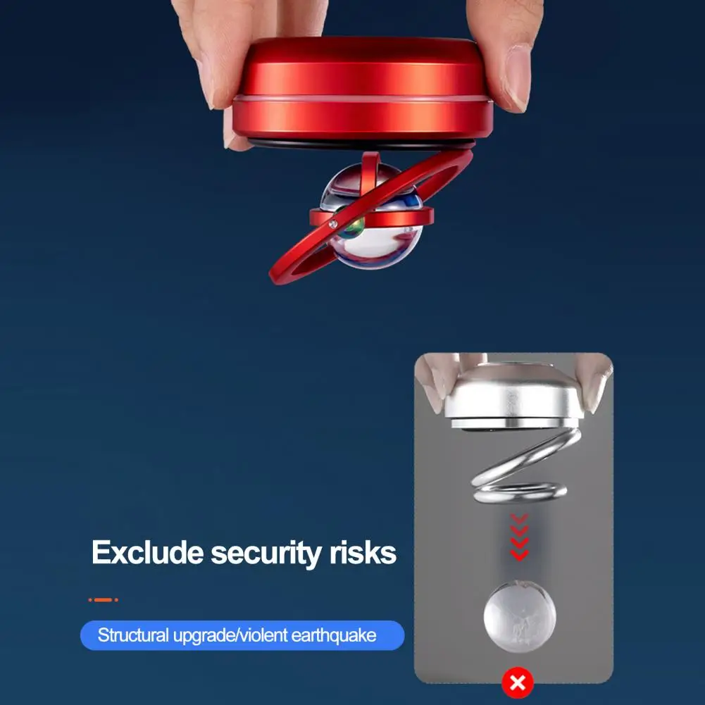 

Auto Rotating Car Air Freshener Portable Solar Powered Car Air Freshener Oil Diffuser for Room Bathrooms Car Ornament Solar Car