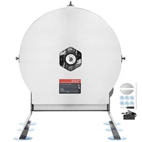 SucceBuy trancheuse de légumes électrique 0-0.5 "/0-12mm épaisseur réglable Machine commerciale en acier inoxydable Machine de coupe de nourriture 1