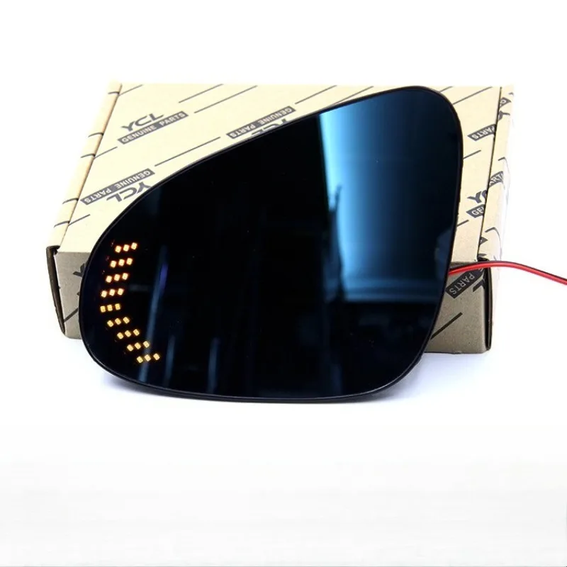 For Toyota Camry 2016 Rearview Mirror Blue Glass Anti-glare Streamer Turn Signal Heating and Defogging Rearview Lens Accessories detail image 5
