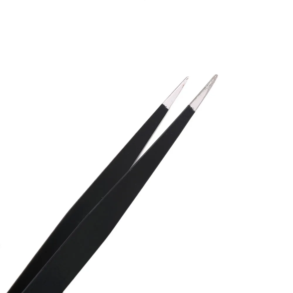 Precision tweezers 6PCS ESD anti-static stainless steel for electronics repair soldering craft