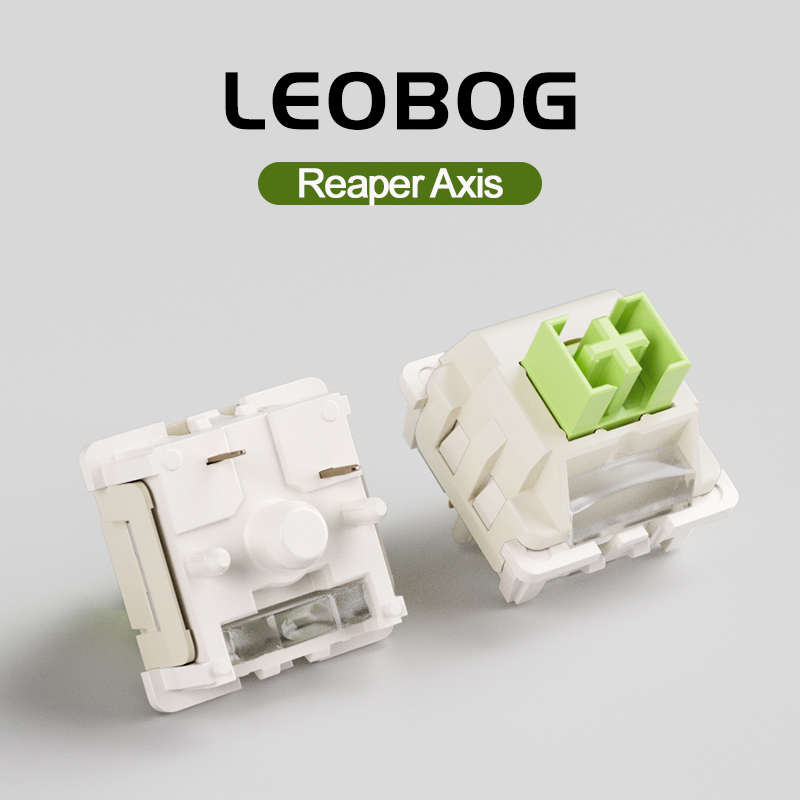 LEOBOG Reaper Linear Switch 100pcs 5 Pins Compatible for MX Keycaps