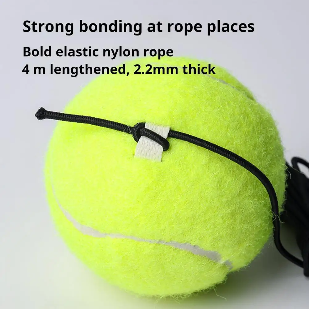 Tennis Trainer Rebound Ball Set 2 Balls Tennis Practice Training Tool Ball Rebounder Solo TennisBalls Practice Tool