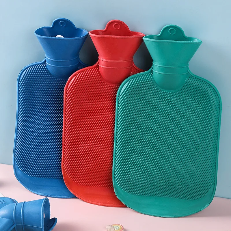 1750-500ML Dicke Wärmflaschen, tragbare Gummi-Winterwärmebeutel, Handwärmer für Mädchen, Taschenwärmer für Hände und Füße, Warmwasserflasche – Detail 5