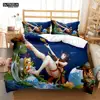 Genshin Impact Animation Cartoon Soft And Comfortable  Customizable Comforter Bedding Sets Bedding Set Luxury Quilt Cover 5