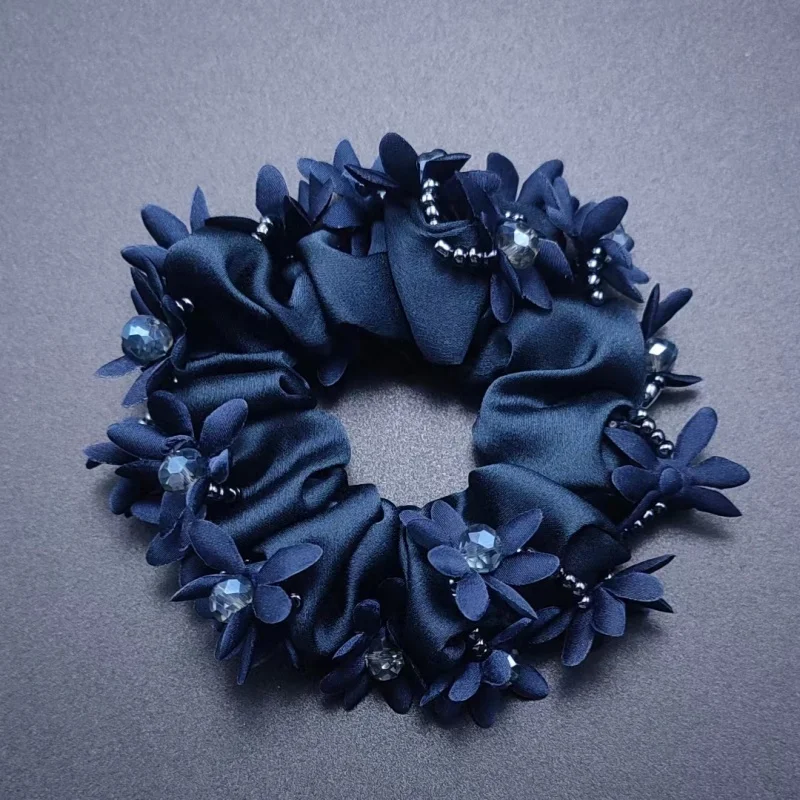 Elegant Korean Fashion Floral Hair Ties - Premium Women's Hair Accessories
