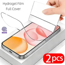 Premium Hydrogel Film Screen Protectors - Soft and Durable Shield for Smartphones (1 - 5 Pack) (2)