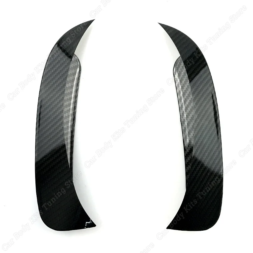 ABS 리어 범퍼 립 스포일러 카나드 벤트 튜닝, 메르세데스 벤츠 X156 GLA GLA45 AMG GLA220 GLA260 2013-2018 글로스 블랙