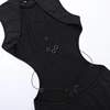 European And American Style Sexy Backless Bow Dress For Women 2024 Spring New Style Spicy Girl Long Dress 5