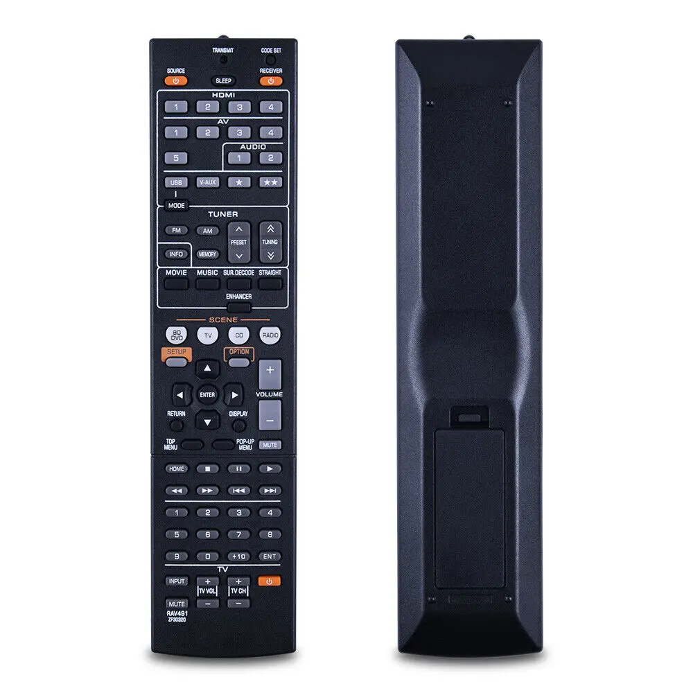 Telecomando Rav491 Zf30320 Per Ricevitore Av Yamaha Htr-4066 Yht-797 Rx-V373