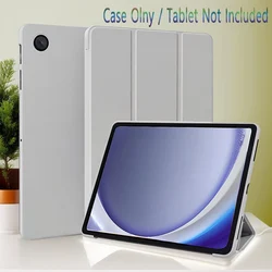 Soft Silicone Magnetic Flip Smart Cover - A9 8.7 X110 X115 (Gray)
