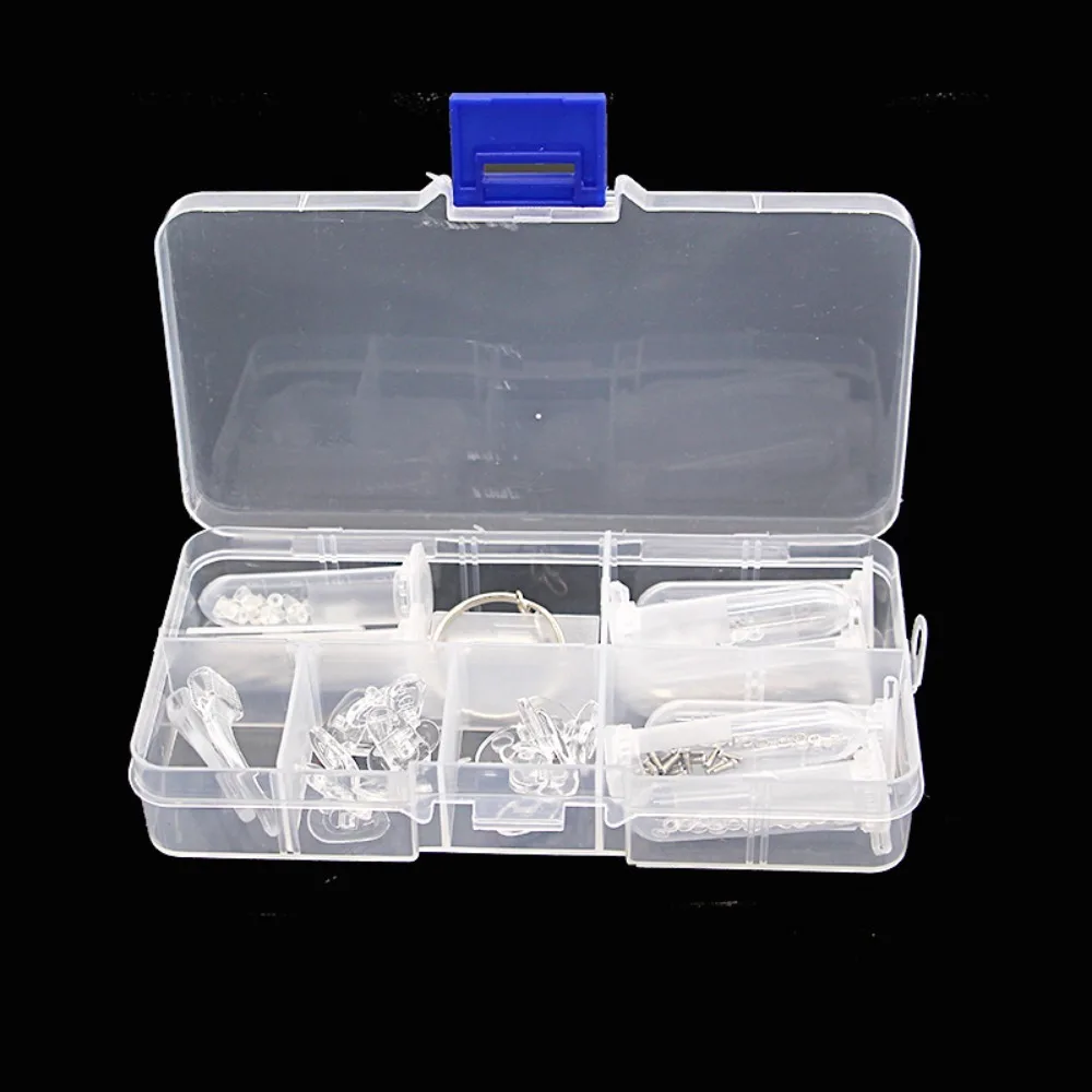 안경 안경 수리 도구 키트, 선글라스 나사, 너트 패드, 스크루 드라이버