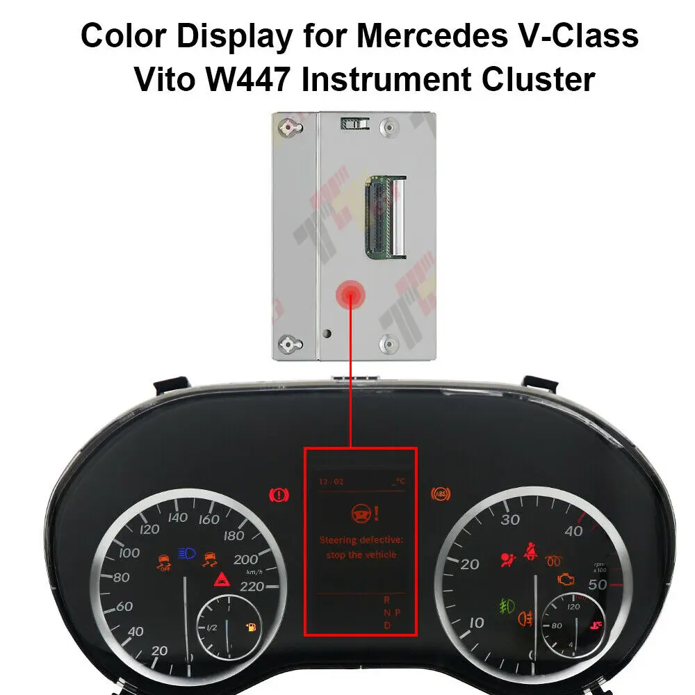 Speedometer Dashboard Color Lcd Display For Mercedes V-class Vito W447  Instrument Cluster 2014-2020 - Code Readers & Scan Tools - AliExpress