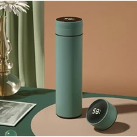 480ml New Stainless Steel Smart Thermos Cup With Digital Temperature Display For Home Outdoor Students High Value Office Cup 3