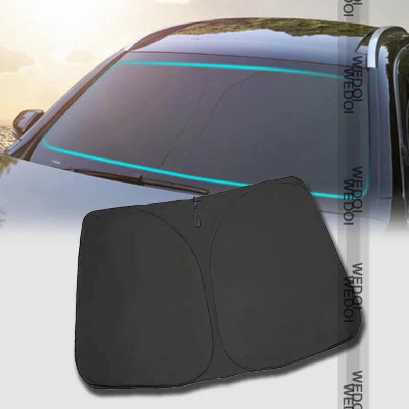 

New Front Window Sunshade Summer Strong Sunscreen forl Car Decoration Lightweight and Easy to Conceal
