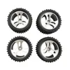 4PCS Tires Are Used For Wltoys A959 RC Off-Road Vehicle，4WD Spare Wheel Part A959-01 1
