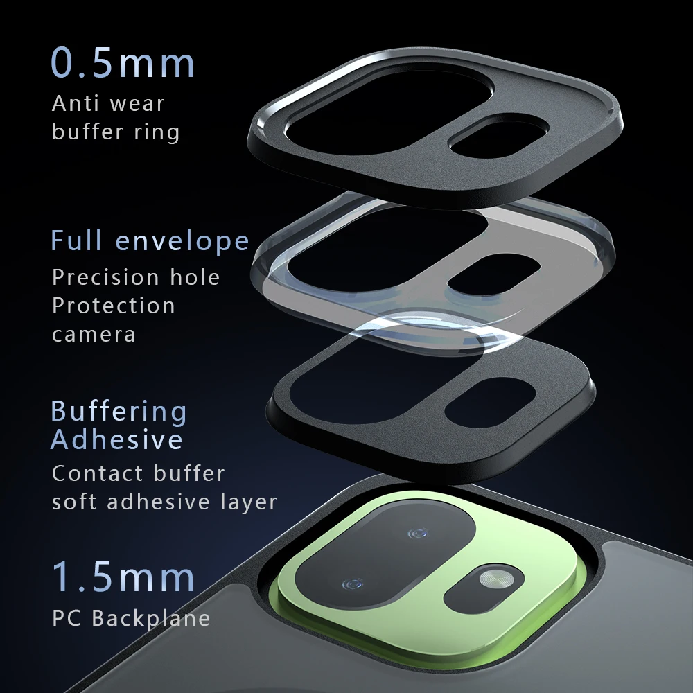 Magsafe Magnetic Shockproof Matte Phone Case with Wireless Charging Compatibility