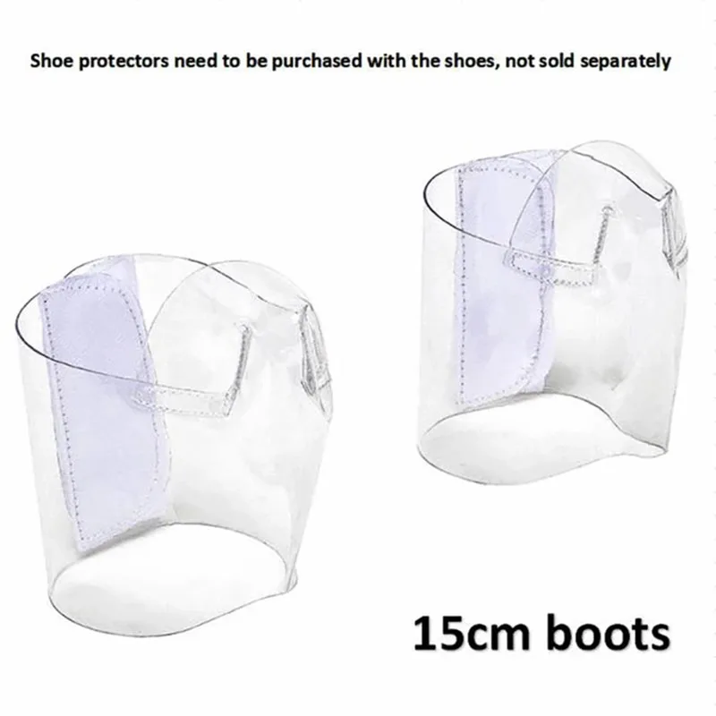 Durable Shoes Cover for High Heels 17 20cm Super High Heels Pole Dancing Boots Protection Training Wear-Resist women high heels
