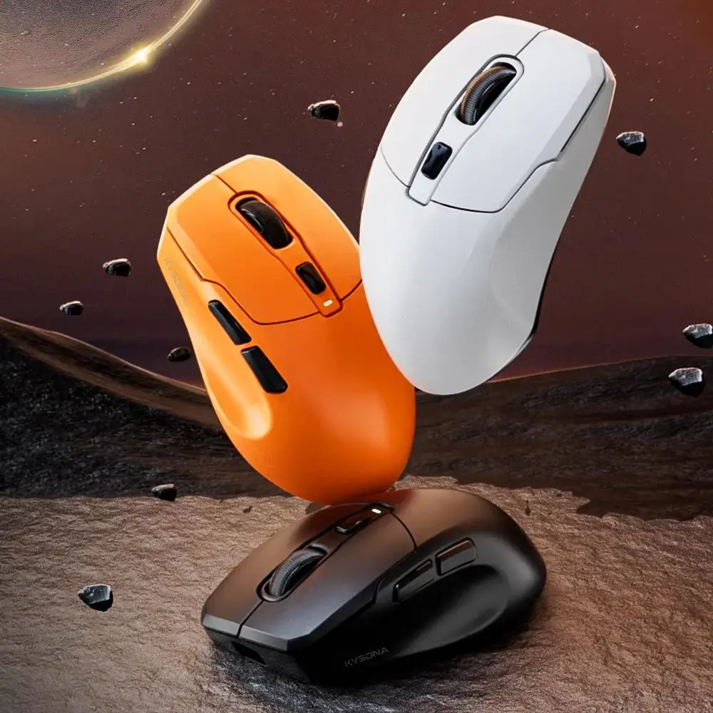 KYSONA Uranus Pro PAW3395 Wireless Gaming Mouse 54g Lightweight 8KHz Polling Rate 26000DPI Ultimate Optical Sensor for Laptop PC gaming mouse wireless mouse wireless gaming mouse wireless optical mouse