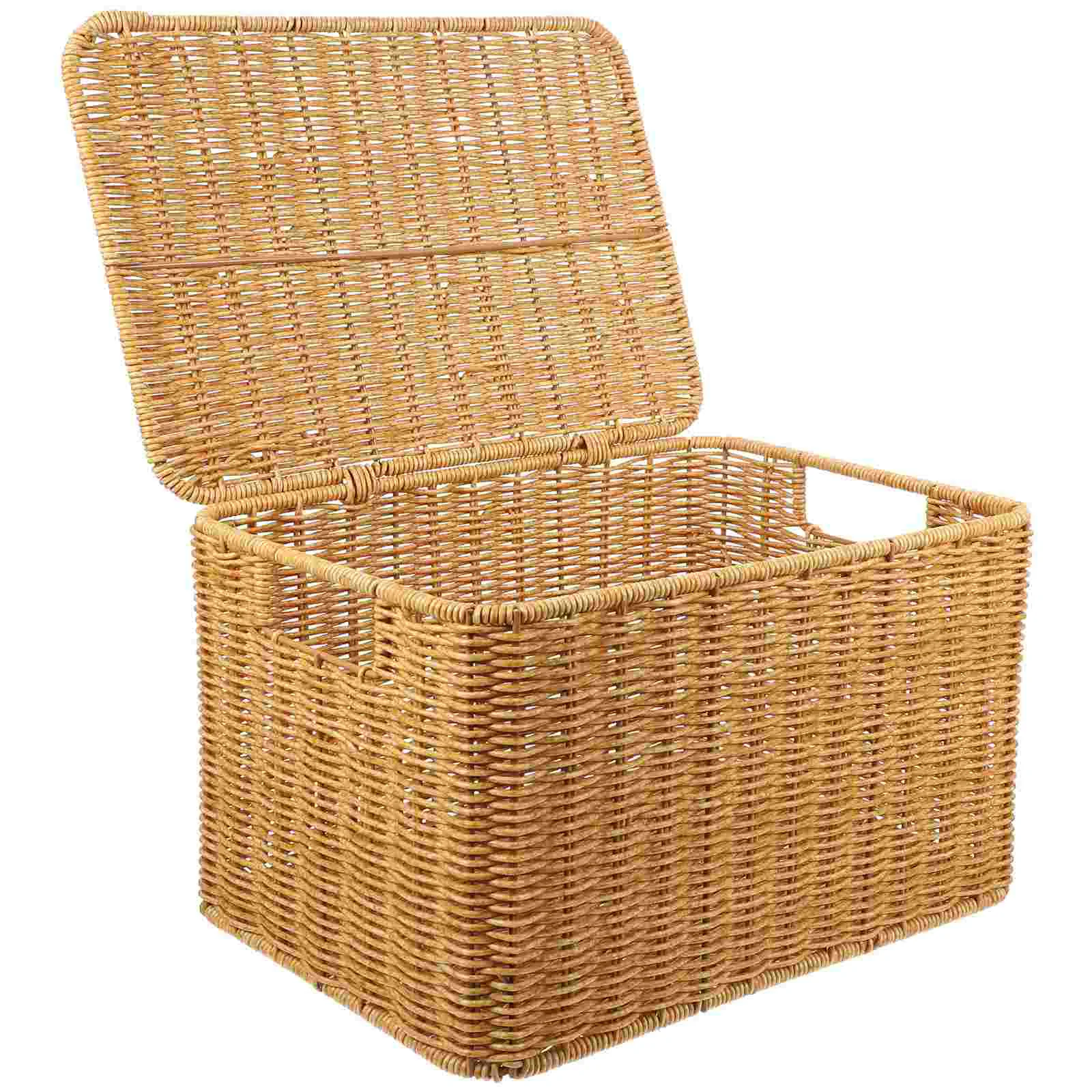 

Cube Storage Boxes With Lids And Metal Frame Woven Storage Basket Multipurpose Sundries Basket Wicker Storage Box Cube Storage