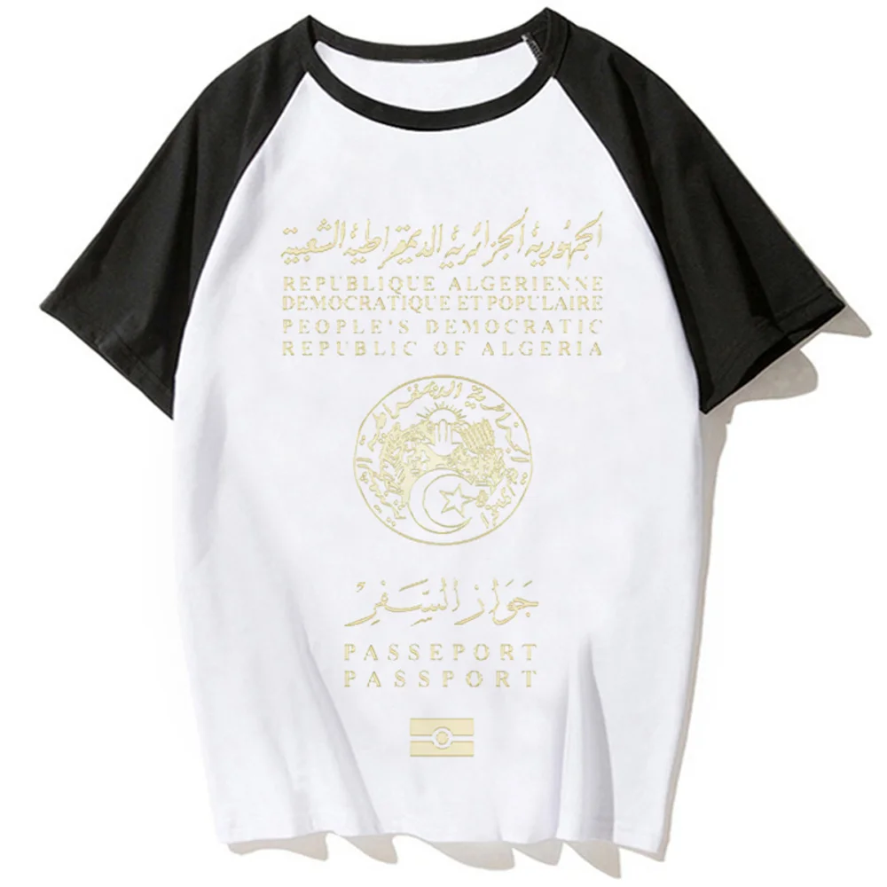 

Algeria Tee men anime designer tshirt boy graphic clothing