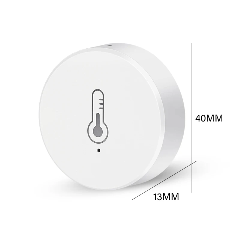Tuya ZigBee Smart Temperature And Humidity Sensor Battery Powered Smart Life Smart Home Security Works With Alexa Google Home