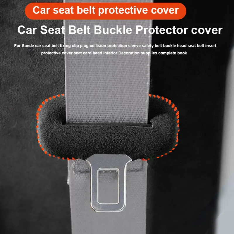 

car accessories For ssangyong GENESIS Renault Samsung QM6 Car Safety Belt Buckle Covers