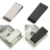 1pc Metal Stainless Steel Money Clip Cash Clamp Holder Portable Wallet Dollar Card Clip Business Banknote Folder for Men Women 2