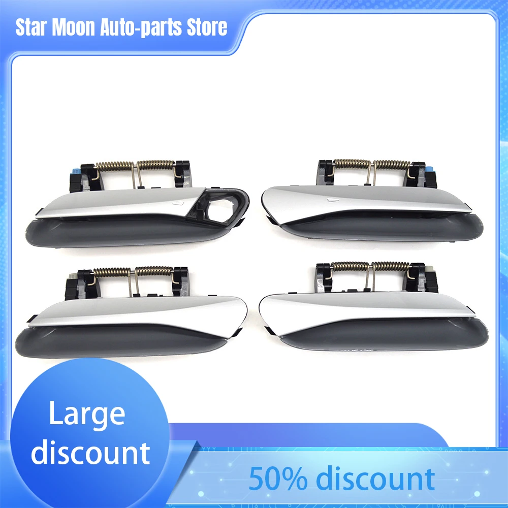 ID4 유도 핸들용 키리스 엔트리 문짝 핸들, 전면 및 후면 도어 키리스 엔트리 핸들, 11G 837, 205J, 206E, 205K, 206D, 4 개