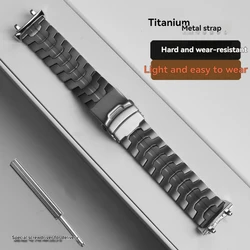 Enhanced Titanium Alloy Watch Strap Bracelet - T - Rex 3 (Silver)