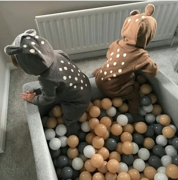 Kids Square Foam Ball pit | Kids Baby Ocean Balls Pools babiesdecor.myshopify.com