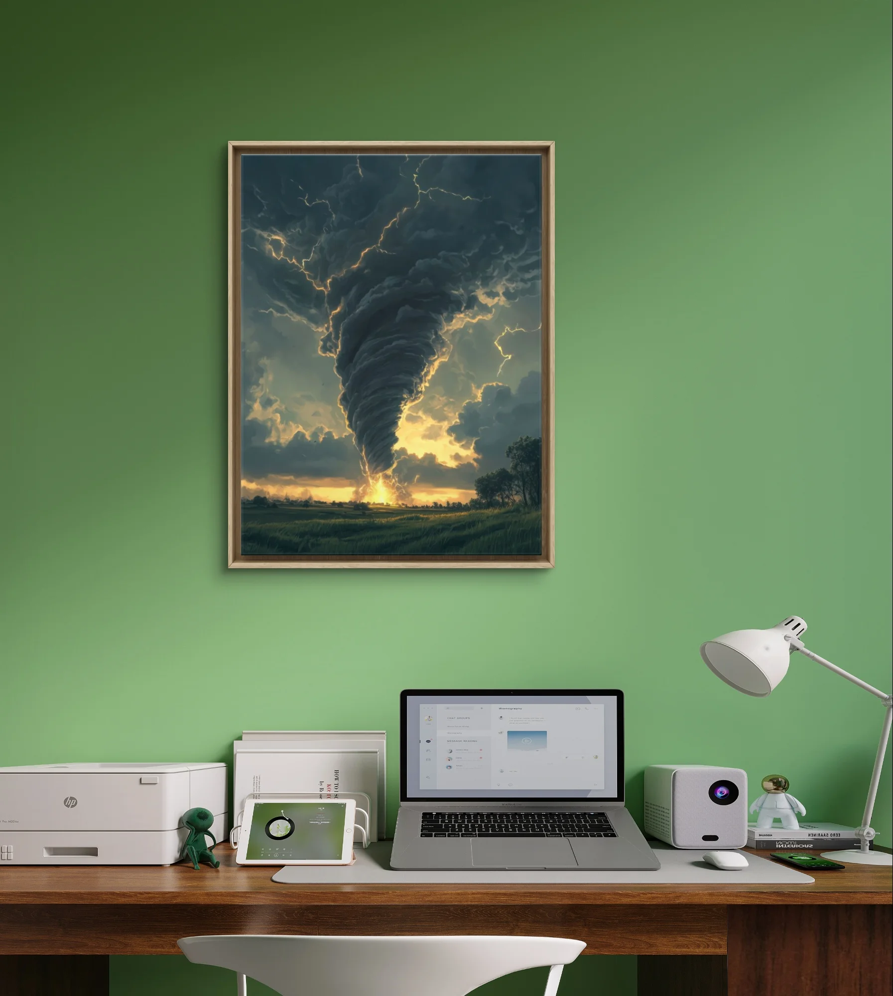 Tornado 5D Diamond Painting Kit Natural Scenery Picture Diy Diamond Embroidery Mosaic Home Decor Oil Painting