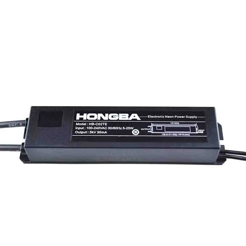 Power Supply 1 Piece Neon Light Sign Electronic Transformer Power Supply Neon Light Transformer 3KV 30MA 5-25W