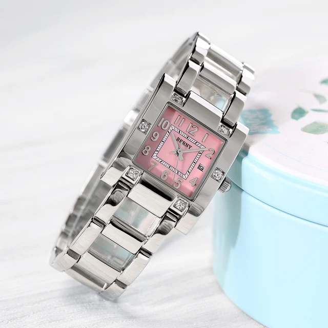 Quartz Watch for Women - Fashion & Casual - Stainless Steel Ladies Clock - 3ATM Waterproof  4