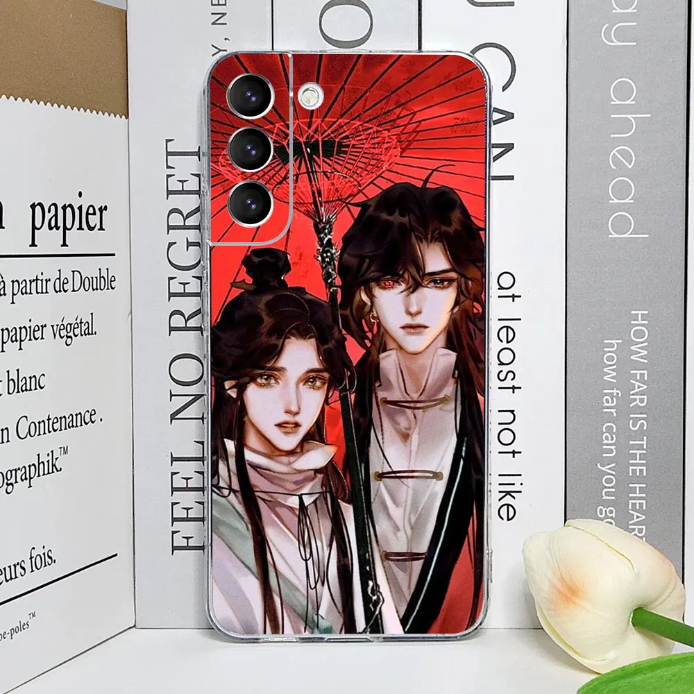 Cute Heaven Official's Blessing Transparent Silicone Phone Case Cover