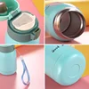200ml/350ml Cute Candy Mini Thermos Cup Kids Cartoon Hot Water Bottle Stainless Steel Thermal Coffee Mug Vacuum flask insulated 3