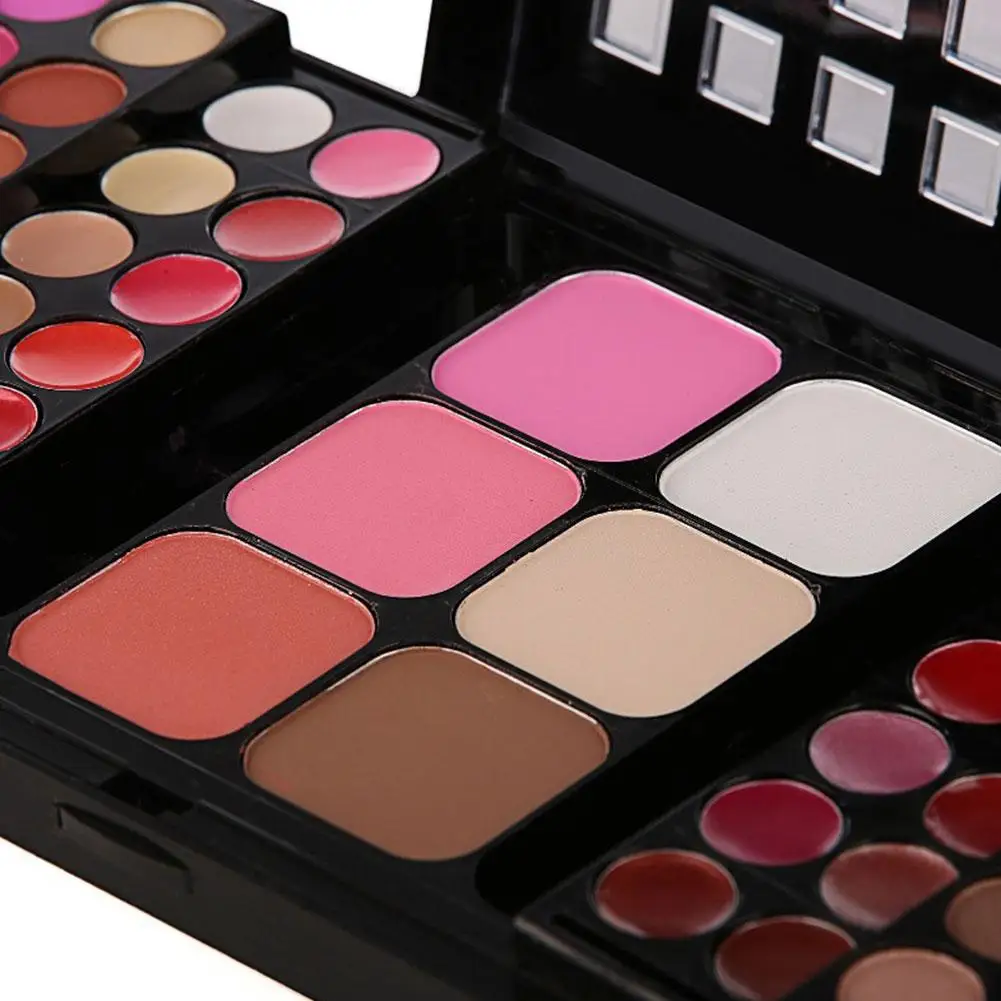 78Colors Pearlescent fine Glitter Eyeshadow Palette Matte Waterproof Long Lasting Pressed Powder Cosmetics Women Makeup