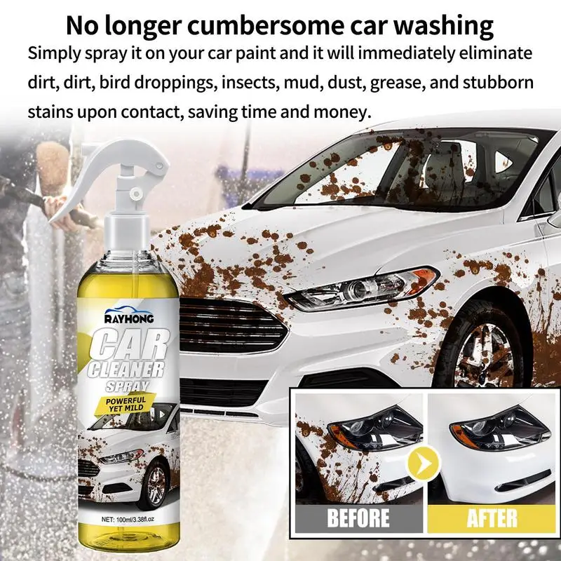 

Multifunctional Car Cleaning Spray Cleaner For Auto And Home For A Streak-Free Shine Deep Cleaning Foaming Action Car Accessory