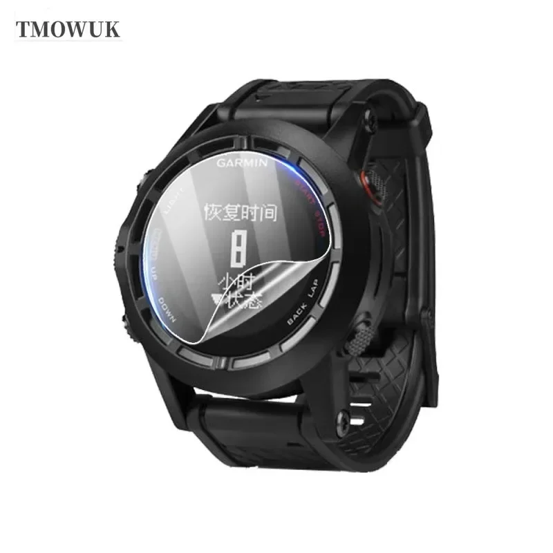 Garmin Fenix Pro Series Screen Protector - Soft TPU Hydrogel Film, HD Clear, Anti-Scratch Watch Shield
