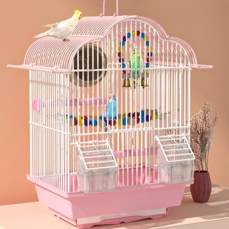 Mangiatoia Prodotti Capanna Gabbie Per Uccelli Pappagallo Habitat Stand House Gabbie Per Uccelli Letto Scatola Per Allevamento Gabbia Papagallo Fornit