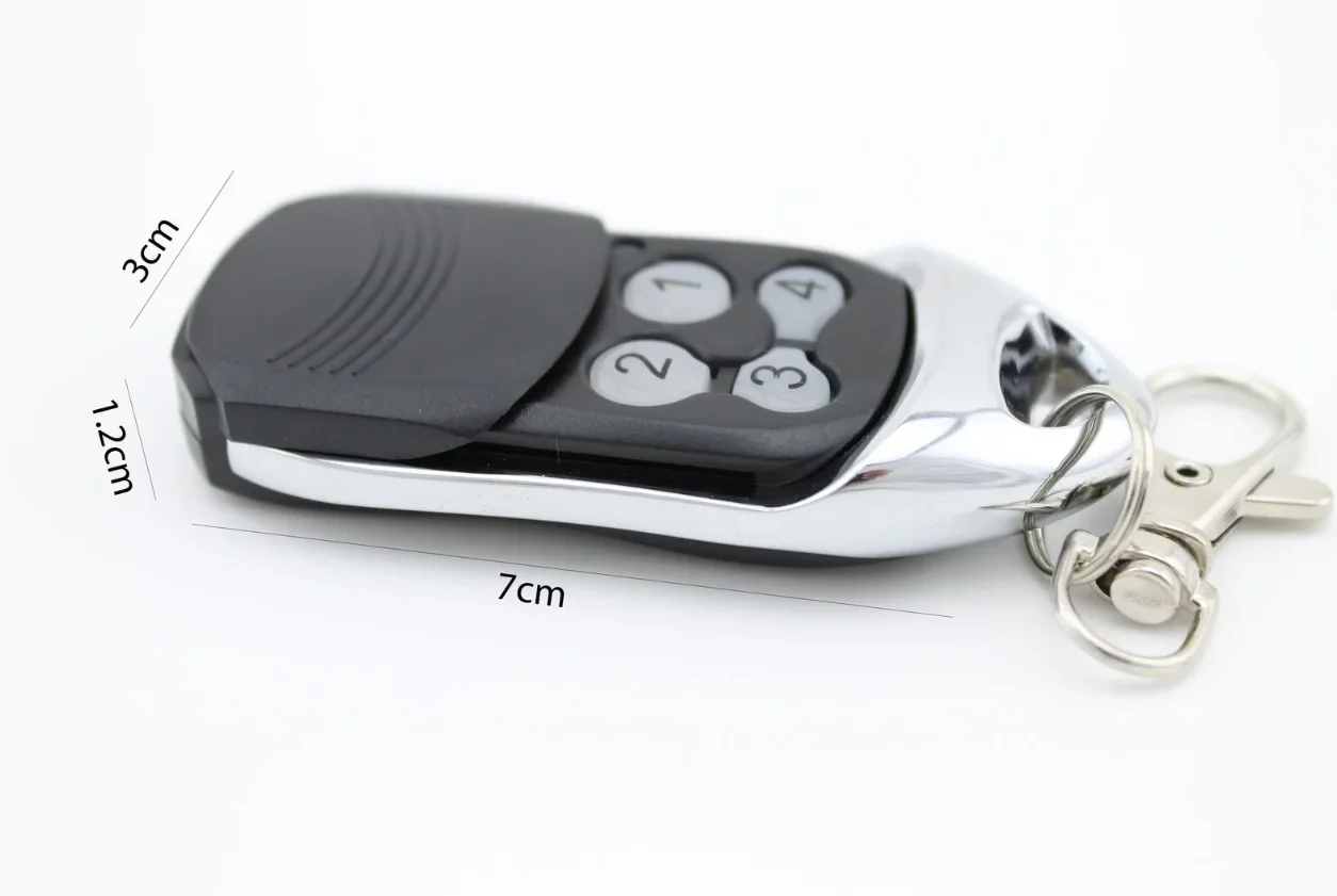 3-Pack Replacement Remote Control Transmitters For MOTORLINE MX4SP DSM Gate/Opener - Grey, 3-Button 13 thumbnail image